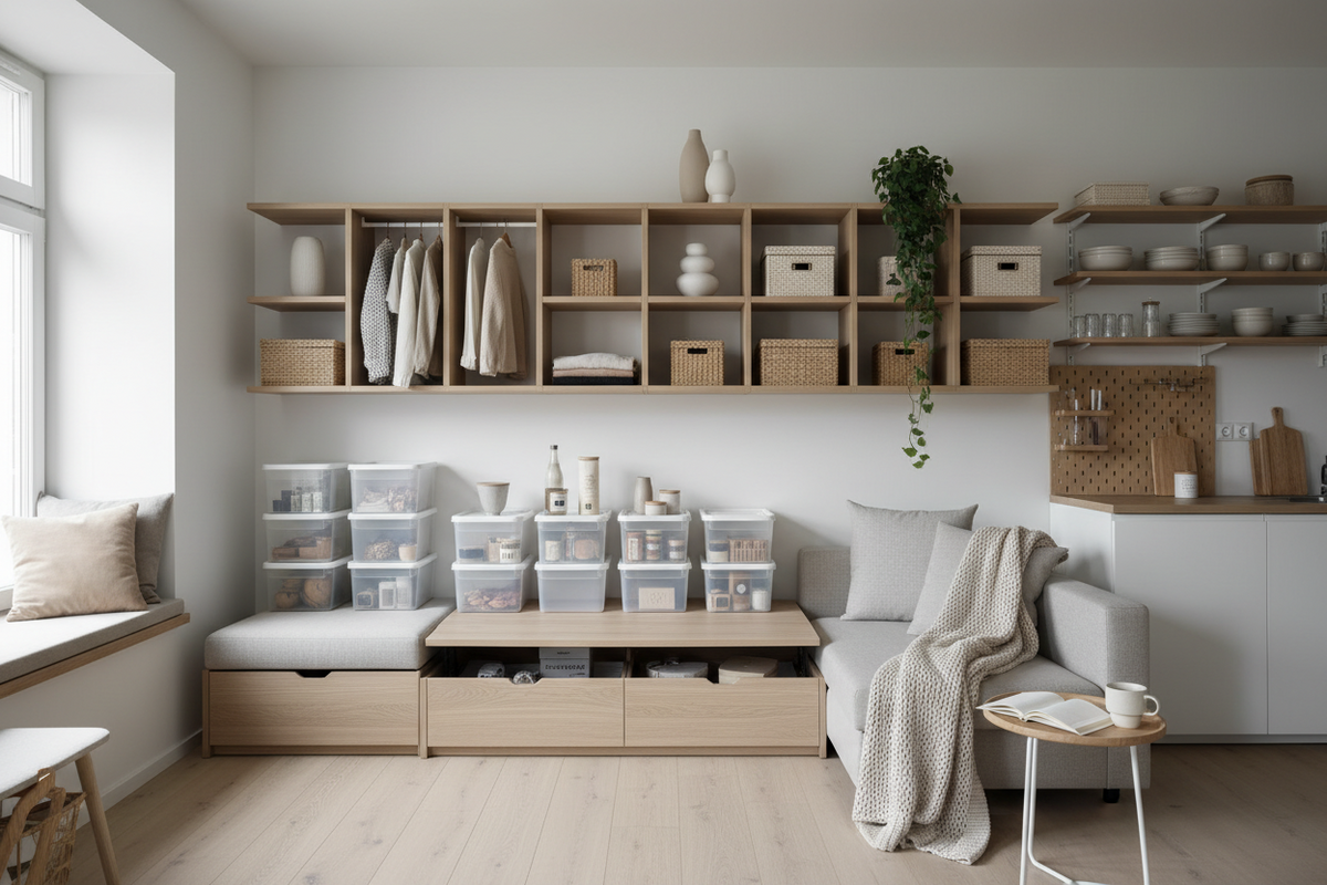 Small Space Storage Hacks for Apartments