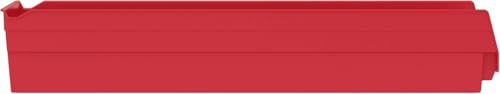 Akro-Mils 30164 Plastic Shelf Bins, Heavy Duty Storage Bins for Garage, Closet, and Drawer Organization, 24-Inch x 6-1/2-Inch x 4-Inch, Red, 6-Pack - color: Red