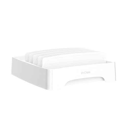 YouCopia StoraLid Adjustable Food Container Lid Organizer for Kitchen Cabinet Storage, Small, 2-Pack - size: Small 2-Pack Classic
