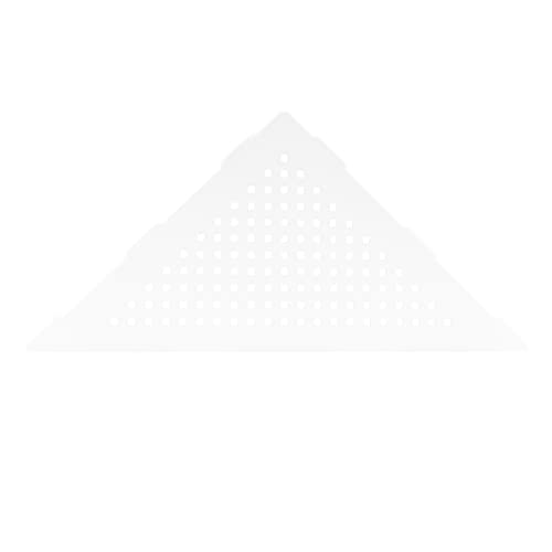 Qeke Corner Shower Shelves, 10” Recessed Tile Shower Shelf Matte White, 304 Stainless Steel Grout in Corner Tile Shower Shelves, No Drilling, 2 Pack - color: Matte White, size: 10"- 2 Pack