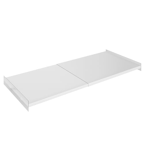 Expandable Closet Shelf Organizer, Adjustable 17-31" Tension Shelf with Heavy-Duty Adhesive - DIY Shelf Dividers for Cabinet, Pantry, Wardrobe, Kitchen, 1 Pack - size: 17-31'' x 15.8''W