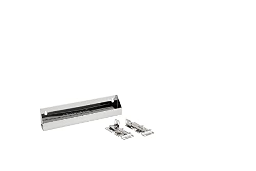 Rev-A-Shelf - 6541-13-52 - 13 in. Stainless Tip Out Sink Front Tray - size: 1.7" x 13" x 3"