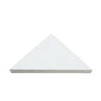 Palisade Vinyl Waterproof Corner Shower Shelf in Dusty Pearl - color: Dusty Pearl