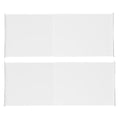 Slideep Expandable Closet Tension Shelf, Metal Adjustable Wardrobe Shelves Organizer System with Strong Seamless Sticker for Kitchen, Wardrobe, Cupboard 2 Pack (L:16.9'' to 31.5"; W:11.8") - size: 11.8"D x 16.9"W
