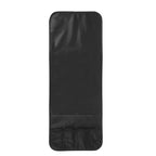 IPENNY No-Slip PU Leather Sofa Armrest Organizer, Remote Control Holder Arm Chair Beside Storage Bag for Recliner with 5 Pockets (Black) - color: Black