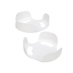 Camco Stack-A-Plate Holder | 2 Different Sizes of Plate Holders | One Plate Holder Fits Plates Up to 7.25” & Other Dish Holder Fits Plates Up to 10.25” | Great for Travel, RV Storage & More (43601)