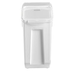 VEVOR Rice Storage Container, 4.5Gallon/20L x2 Capacity Large Dog Food Dispenser Bin, Kitchen Ingredient Grain Cereal Flour Bin, Pet food Containers with Wheels, 2 Measuring Cups, Airtight Lid, 2 Pack - size: 4.5 Gallon*2