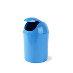 Umbra 1.25 Gallon Mini Waste Can with Removable Swing-Top Lid - Small Garbage Bin for Kitchen, Bathroom, Bedroom, Office - Compact Trash Can Fit Under Tables & Counters - Sky Blue - color: Sky Blue