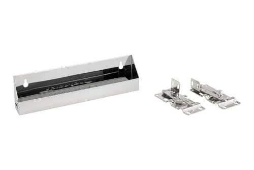 Rev-A-Shelf - 6541-11-52 - 11-1/4 in. Stainless Tip Out Sink Front Tray - size: 1.7" x 11.3" x 3"