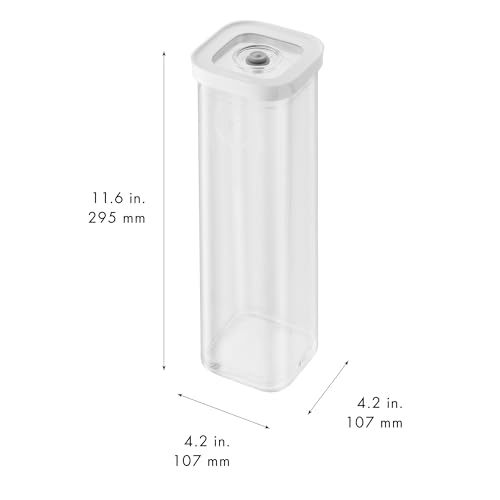 ZWILLING Fresh & Save Cube Boxes, Plastic, Airtight Dry Food Storage Container, Small X-Tall Cube, 4S Container, 1.8-qt - size: 1 Piece 4S