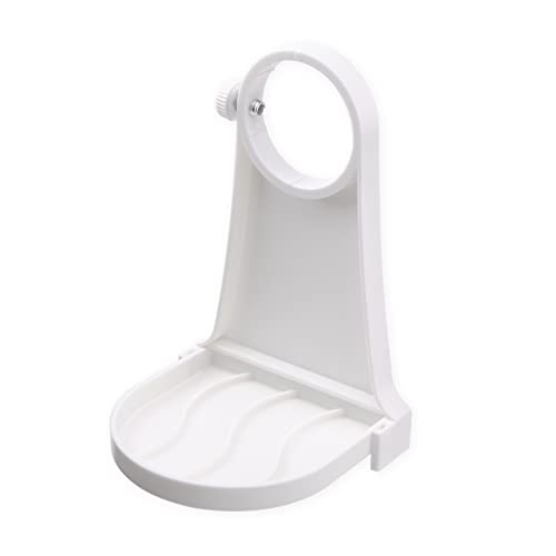 Laundry Detergent Cup Holder, Fabric Softener Drip Catcher, Firmly Holds on Bottle Spouts, Keeps Washer Dryer and Floor Clean and Organized - Pack of 2