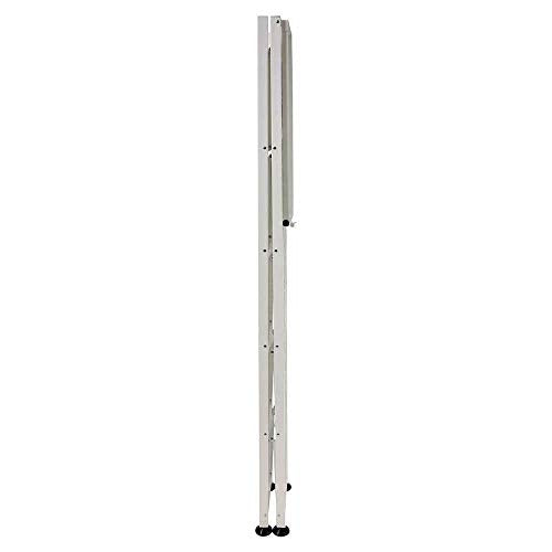 Origami 6-Tier Metal Storage Shelves with Durable Steel Frame and Easy Assembly for Home, Kitchen, and Garage Shelving, White