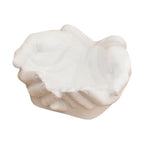 Hands Shape Key Storage Rack - Carved Hands clue Plate, Dependable Double Palm Clue Bowl | Innovative Keys Entryway Jewelry Dish Hand Shaped Tray, Entryway Sculptural Dish Hand Tray for Key - color: White