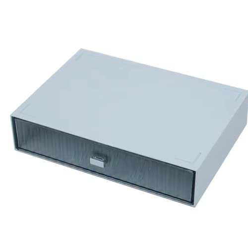 Desk Drawer Organizer, Stackable Office Supplies Storage Drawer, Plastic Desk Organizer For Stationery (Blue, 1 Compartment) - color: Blue, size: 1drawers