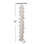 Household Essentials 20-Pocket Closet Shoe File, Durable Canvas and Plastic, Holds 10 Pairs of Shoes, Individual Storage, Single Hook System - color: Natural