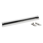 Rev-A-Shelf 31" Slim Tip-Out Sink Tray for Kitchen and Bathroom Base Cabinets, Large Pull Out Stainless Steel Storage Organizer, Silver, 6541-31-52 - size: 31" x 3" x 1.7"
