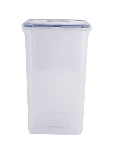 LOCK & LOCK Easy Essentials Food lids/Pantry Storage/Airtight containers, BPA Free, Square-16.9 Cup-for Chips, Clear - size: 1 Count (Pack of 1)