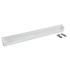 Rev-A-Shelf 30" Tip-Out Plastic Sink Tray for Kitchen and Bathroom Base Cabinets, Large Pullout Vanity Shelf Home Organizer, White, LD-6591-30-11-1 - size: 30.4" x 3.8" x 2.1"