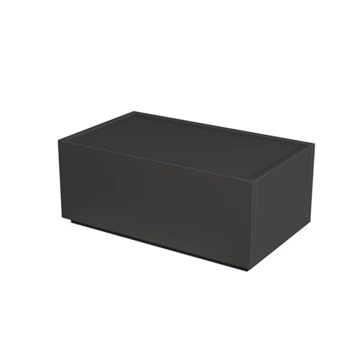 Modern Nightstand Modular Stackable Drawers Modular Storage Bedroom Furniture Set - Bedside Table, Storage Cabinet, Sofa End Table for Bedroom Living Room Hallway Entryway Black Large - color: Black, size: Large (26" Width)