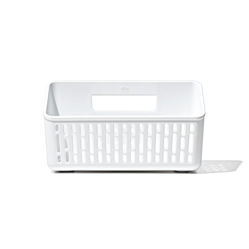 OXO Good Grips Produce Saver – Crisper Basket, 4.15 x 9.2 x 5.05 in, White - style: Crisper Basket
