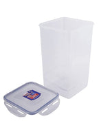 LOCK & LOCK Easy Essentials Food lids/Pantry Storage/Airtight containers, BPA Free, Square-16.9 Cup-for Chips, Clear - size: 1 Count (Pack of 1)