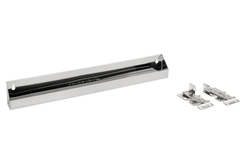 Rev-A-Shelf - 6541-22-52 - 22 in. Stainless Tip Out Sink Front Tray - size: 1.8" x 22" x 3.8"