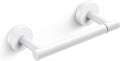 Day Moon™ - Toilet Paper Holder - Modern Roll Holder for Bathroom - 1 Pack - Wall Mount - Classic, White - color: White, size: Classic 1 Pack
