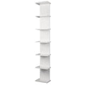 7-Tier Wall Shelf Unit - Compact Display Floating Shelves,Lack Floating Shelf, Vertical Column Wall Decor Mount Float Storage Organizer Tall Tower Shelves for Bedrooms, Living Rooms