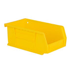 Hudson Exchange 7-1/2" x 4" x 3" (12 Pack) Plastic Stackable Storage Bin and Hanging Container, Yellow - color: Yellow, size: 12 Pack