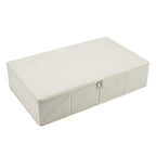 iwill CREATE PRO Foldable Under Bed Storage Box, 70x40x12cm, Fabric Organizer with Zipper Lid & Handles