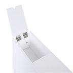Spirich Slim Bathroom Storage Cabinet, Free Standing Toilet Paper Holder, Bathroom Cabinet Slide Out Drawer Storage, White