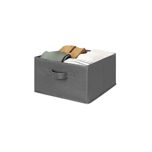 MAX Houser Hanging Shelf Closet Storage Organizer Removable Drawers ，Hanging Storage Organizer Hanging Sweater 2 Sock Underwear Drawers for Closet, Bedroom, Dark Grey - color: Grey-d