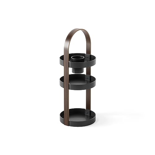 Umbra Bellwood Caddy - color: Black/Walnut, size: Large