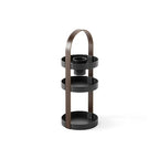 Umbra Bellwood Caddy - color: Black/Walnut, size: Large