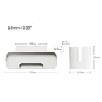 Bedside Storage Caddy Organizer, 2 Pcs Bedside Bunk Table Bed Shelf Holder, Hanging Basket Storage Box Magazine Holder for College Dorm Loft Bed Side Rail Rv Bathroom Desktop Bunk Bedside