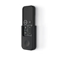 elago Universal Remote Holder Mount Compatible with Apple TV Remote and All Other Remote Controls - Adhesive Tape or Screw Mounting Options, Available Wired Charging [Small] [1st Gen] [Black] - color: Black, size: Small - 1 Gen