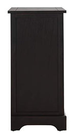 SAFAVIEH Home Collection Carrie Brown/ Natural Wicker 3-Drawer Storage Nightstand Side Table (Fully Assembled) - color: Brown