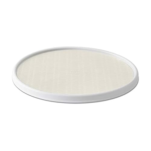 Copco Non-Skid Pantry Cabinet Lazy Susan Turntable, 18-Inch, Charcoal/Light Gray - color: Charcoal/Light Gray