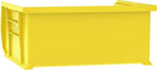 Akro-Mils 30235 AkroBins Plastic Storage Bins, Space-Saving Stackable Bins for Garage, Pantry, Craft Organization, 11" x 11" x 5", Yellow, 6-Pack - color: Yellow