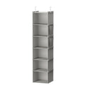 YOUDENOVA Hanging Closet Organizer and Storage, 6-Shelf Closet Hanging Storage Shelves, Light Grey - color: Light Grey