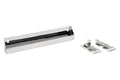 Rev-A-Shelf 16" Slim Tip-Out Sink Tray for Kitchen and Bathroom Base Cabinets, Large Pull Out Stainless Steel Storage Organizer, Silver, 6541-16-52 - size: 16" x 1.7" x 3"