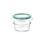OXO Good Grips 2 Cup Smart Seal Glass Airtight Round Food Storage Container - size: 2 Cup