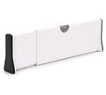 Adjustable Drawer Dividers – Expandable 14.7–21” Drawer Organizer with Non-Slip Ends, Easy Install for Kitchen, Dresser & Closet Storage (“White”)