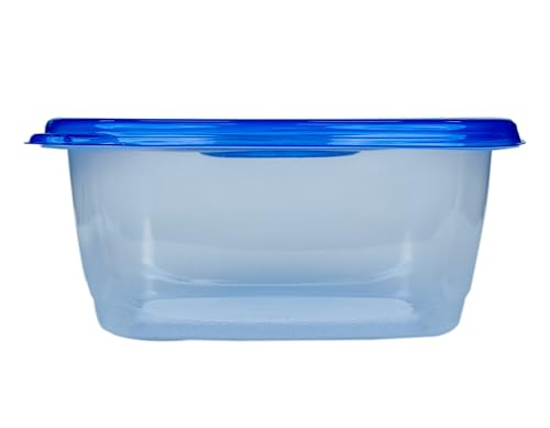 Glad GladWare Deep Dish Food Storage Containers with Lids, Large Rectangle BPA Free Plastic for Soups Salads and Meal Prep, Lock Tight Seal, Microwave Dishwasher Safe, 64 Oz, 3 Count - 6 Pack - size: 64 oz - 18 Count, style: Rectangle