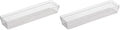 Oggi Clear Drawer Organizer | 3" X 12" | Pack of 2 | For Kitchen Drawers - size: 3" by 12" (Pack of 2)