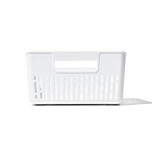 OXO Good Grips Produce Saver – Crisper Basket, 4.15 x 9.2 x 5.05 in, White - style: Crisper Basket