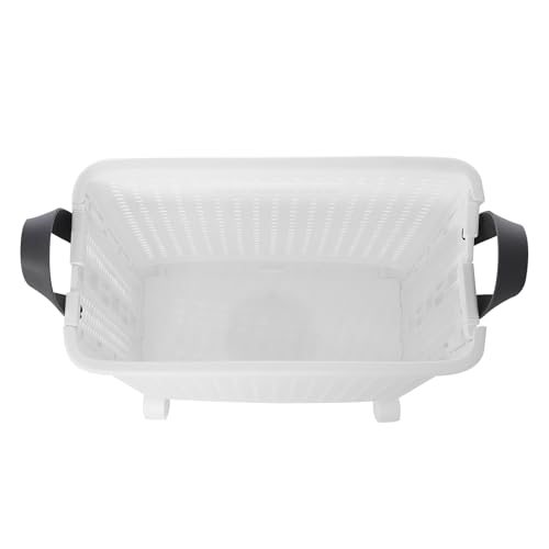 Clothes Basket, Plastic Dirty Clothes Hamper with Wheels Narrow Hampers for Laundry Laundry Hamper Waterproof for Dorm Family