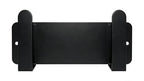 Stainless Steel Under Cabinet Cutting Board Holder Black Wall Mounted Pot Lid Storage Adhesive Punch Free No Drill Kitchen Organizer 7" x 2.3" x 1.8" - color: Black