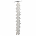 Household Essentials 20-Pocket Closet Shoe File, Durable Canvas and Plastic, Holds 10 Pairs of Shoes, Individual Storage, Single Hook System - color: Natural
