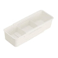 MiOYOOW Multifunctional Drawer Organizer, Adjustable Expandable Storage Bin, Kitchen Utensils Holder Tray with Dividers for Bathroom Bedroom Wardrobe Office - color: Narrow